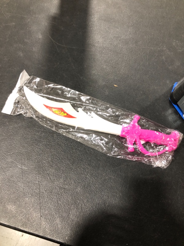 Photo 1 of pink light-able sword for kids  