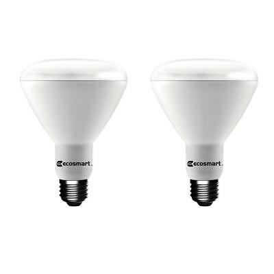 Photo 1 of 75-Watt Equiv BR30 Dim LED Bulb Soft White 2-Pack
