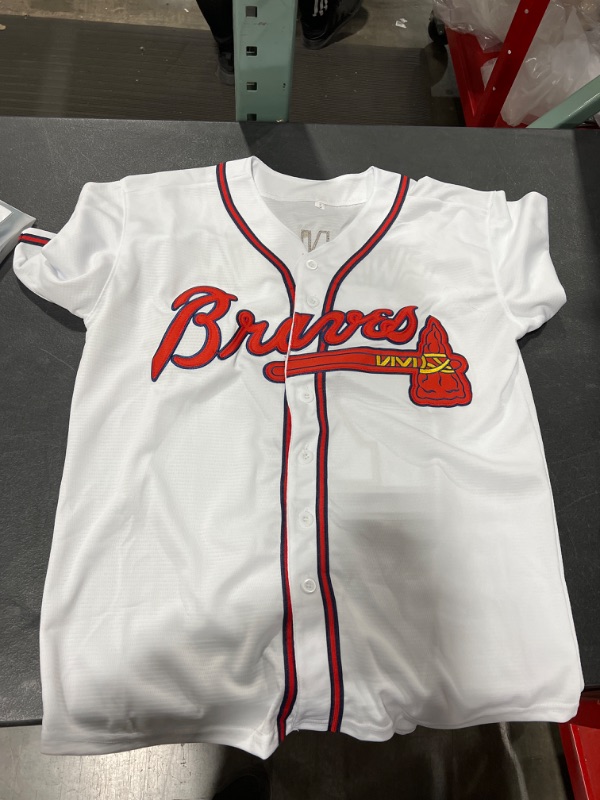 Photo 1 of Generic Braves Baseball Jersey size S