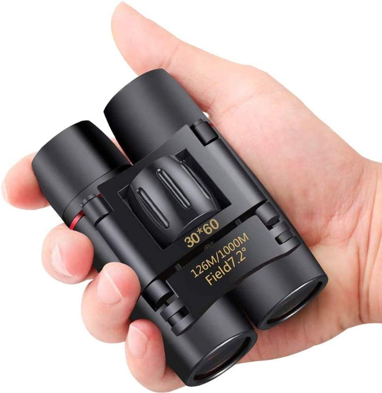 Photo 1 of ANDSTON 30 x 60 Small Binoculars Compact for Adults Kids, Mini Binocular for Bird Watching Traveling Sightseeing, Lightweight Pocket Folding Binoculars for Concert Theater Opera
