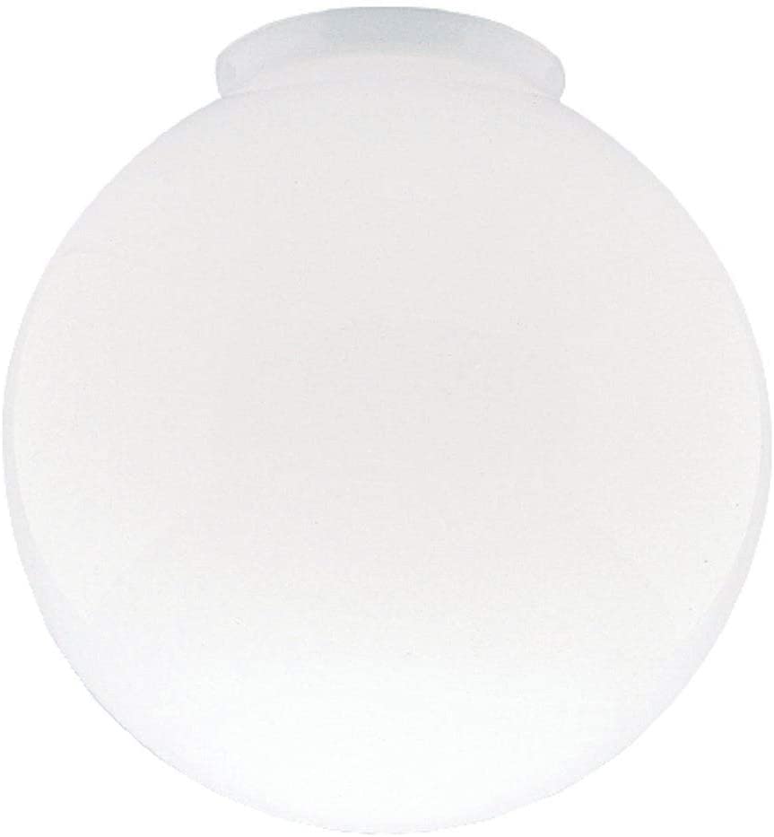 Photo 1 of Westinghouse 8557000 Gloss White Machine Blown Glass Globe Shade ( 4 PACK )
