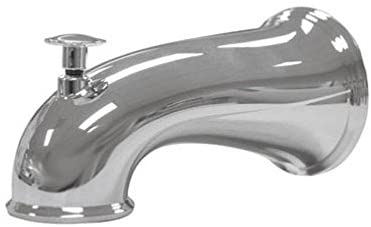 Photo 1 of Danco 9D00010315 6" Chrome Decorative Tub Spout With Diverter
