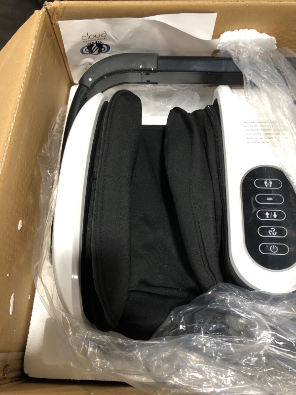 Photo 3 of Cloud Massage Shiatsu Foot Massager Machine - Massagers for Feet, Ankle, Calf, Leg - Deep Tissue Kneading, Heat, Helps to Relieve Plantar Fasciitis - Valentines Day Gifts for Her & Him
PRIOR USE.