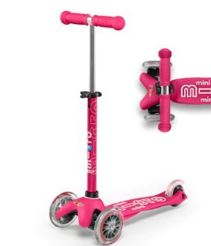 Photo 1 of Micro Kickboard - Mini Deluxe LED 3-Wheeled, Lean-to-Steer, Swiss-Designed Micro Scooter for Preschool Kids with LED Light-up Wheels, Ages 2-5
