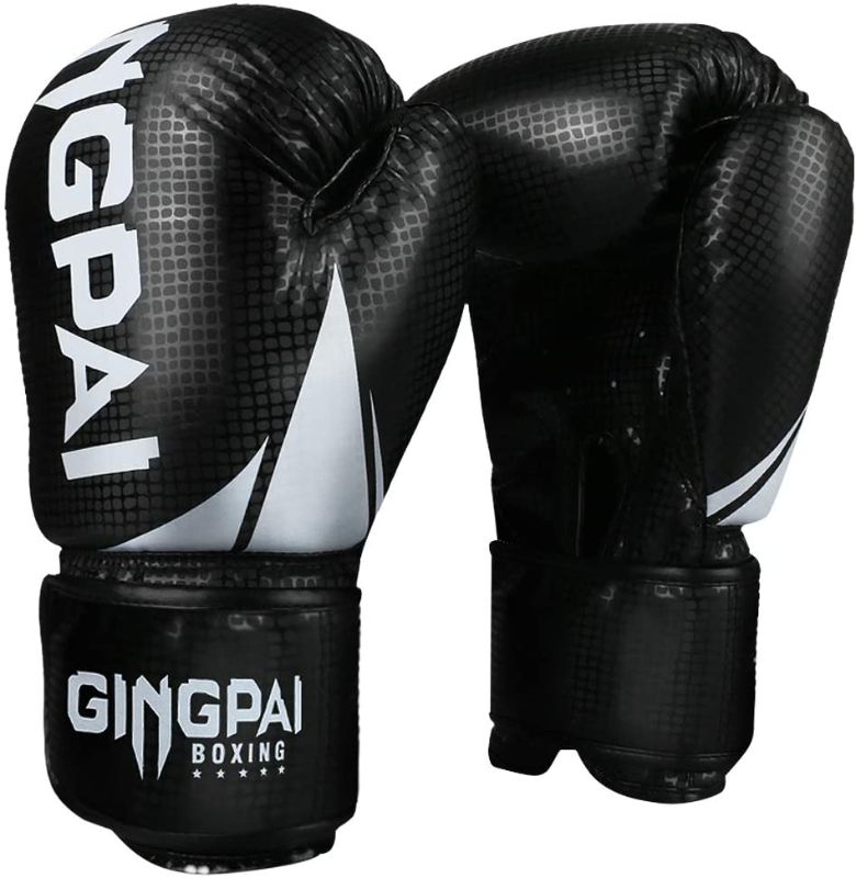 Photo 1 of GINGPAI Boxing Gloves for Men Women,Punching Bag Gloves, Kickboxing,Muay Thai,MMA,Home Gym Training Gloves
