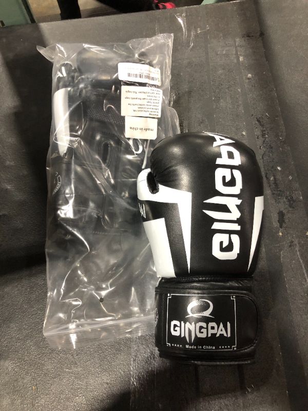 Photo 2 of GINGPAI Boxing Gloves for Men Women,Punching Bag Gloves, Kickboxing,Muay Thai,MMA,Home Gym Training Gloves
