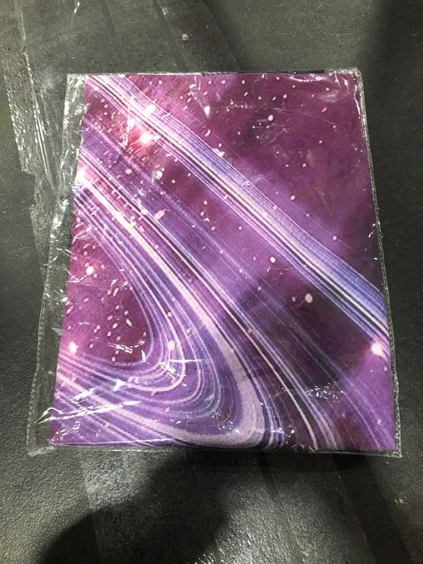 Photo 2 of AONIONER Galaxy Tapestry Trippy Planet Tapestry Space Tapestry Psychedelic Tapestry Purple Starry Sky Tapestry Wall Hanging for Living Room
