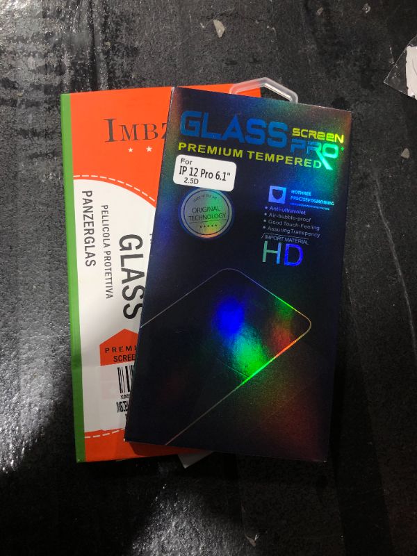 Photo 1 of GLASS SCREEN PROTECTORS (2)