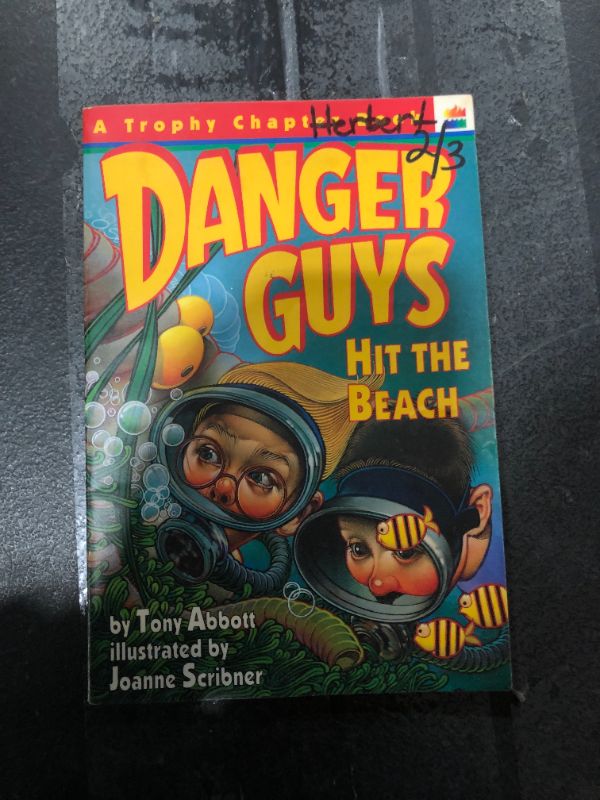 Photo 1 of Danger Guys Hit the Beach (Trophy Chapter Book, 4)