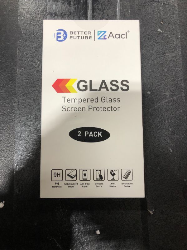 Photo 2 of Better Future Glass Screen Protector for Samsung Galaxy S21 Plus 5G,6.7 Inch,Tempered Glass Film,Ultra Clear,2 Pack
