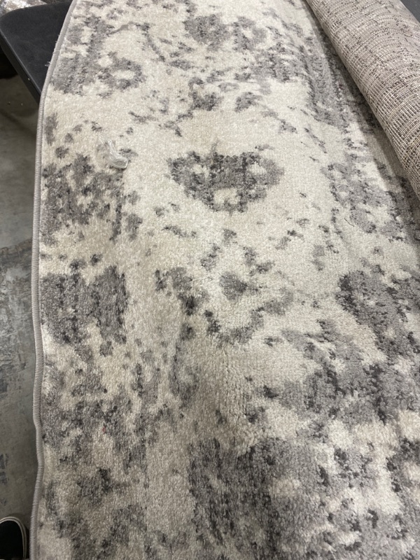 Photo 2 of Gray Ruby Distressed Mist Area Rug 8'2"x11'6"
