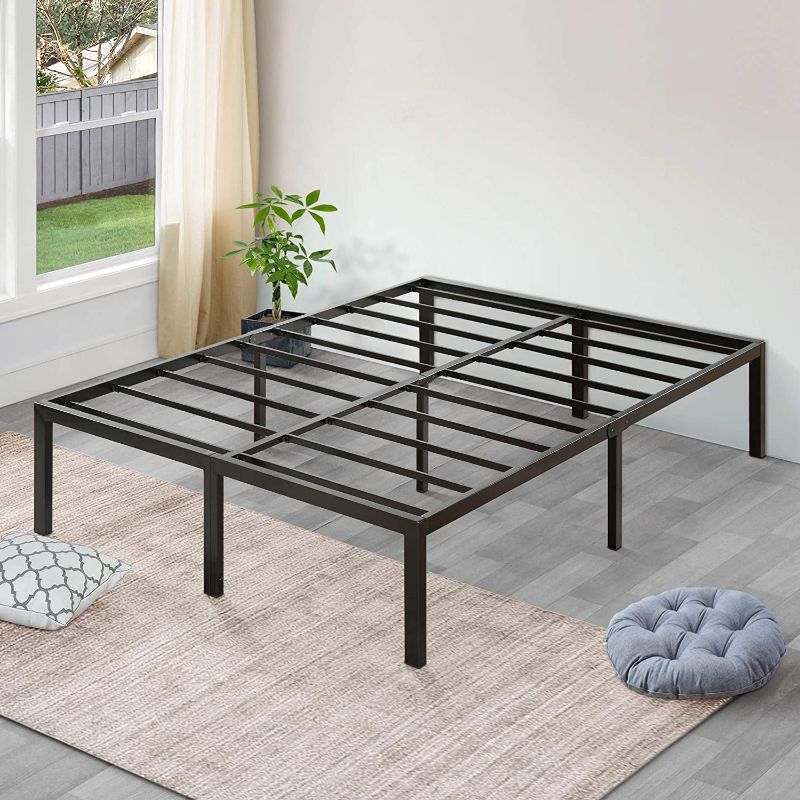 Photo 1 of 18 Inch High Profile Heavy Duty Steel Slat / Mattress Foundation / Bed Frame, King