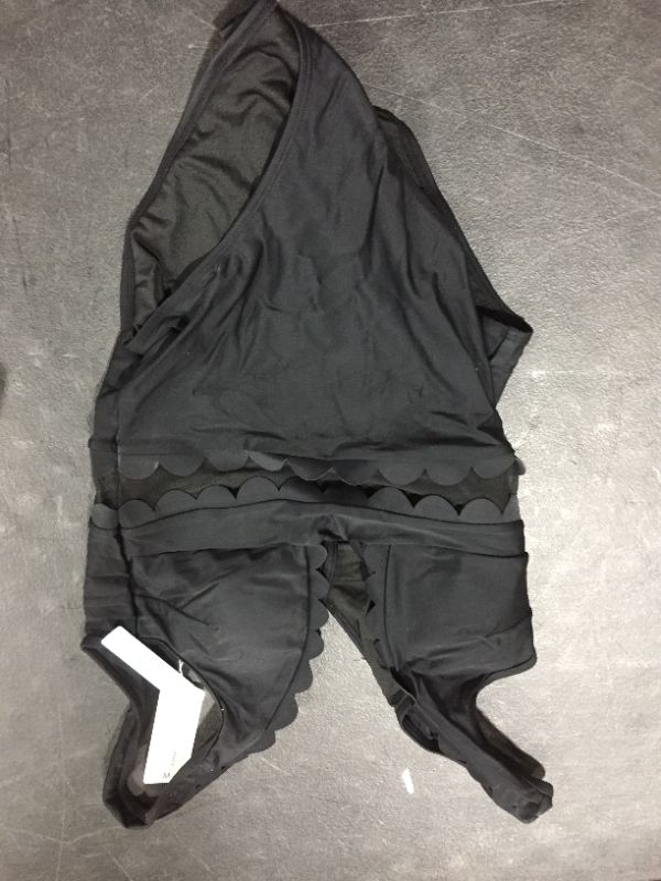 Photo 2 of CUPSHE BLACK ONE PIECE SWIM SUIT SIZE M