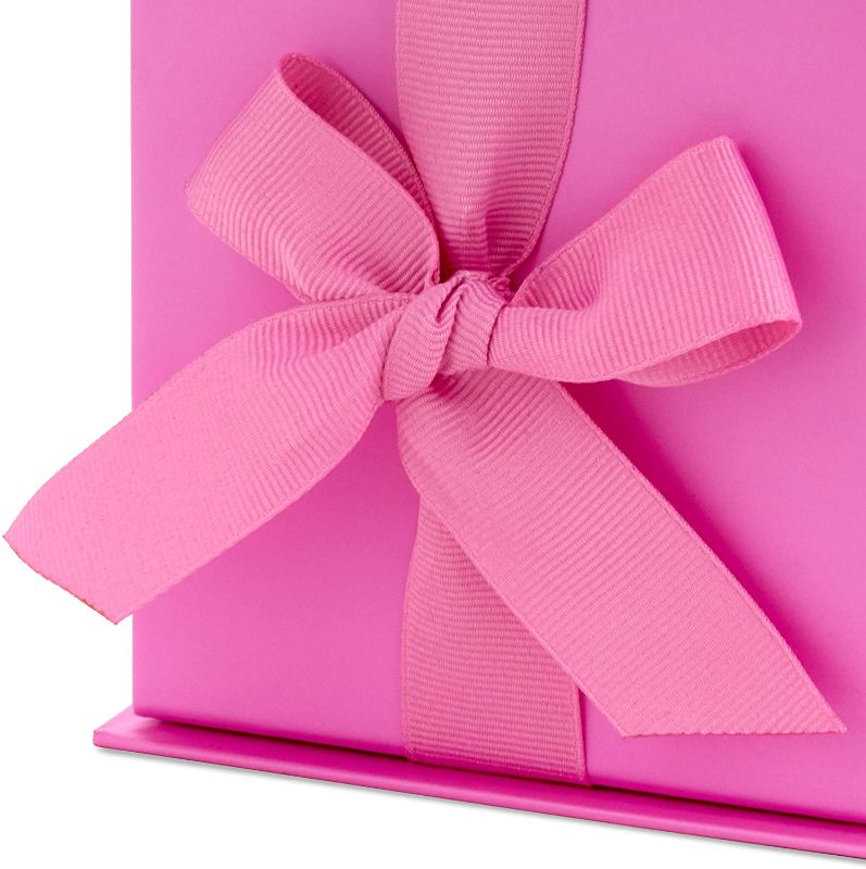Photo 1 of 4 of the Hallmark Pink Ribbon and Paper Fill Small Gift Box with Lid
