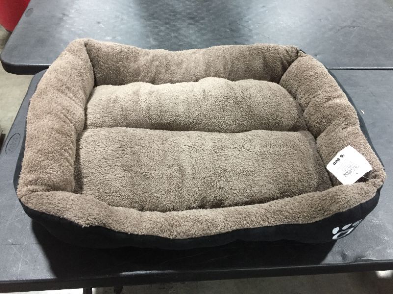 Photo 1 of 30x24 inch Brown And Black Dog Bed 