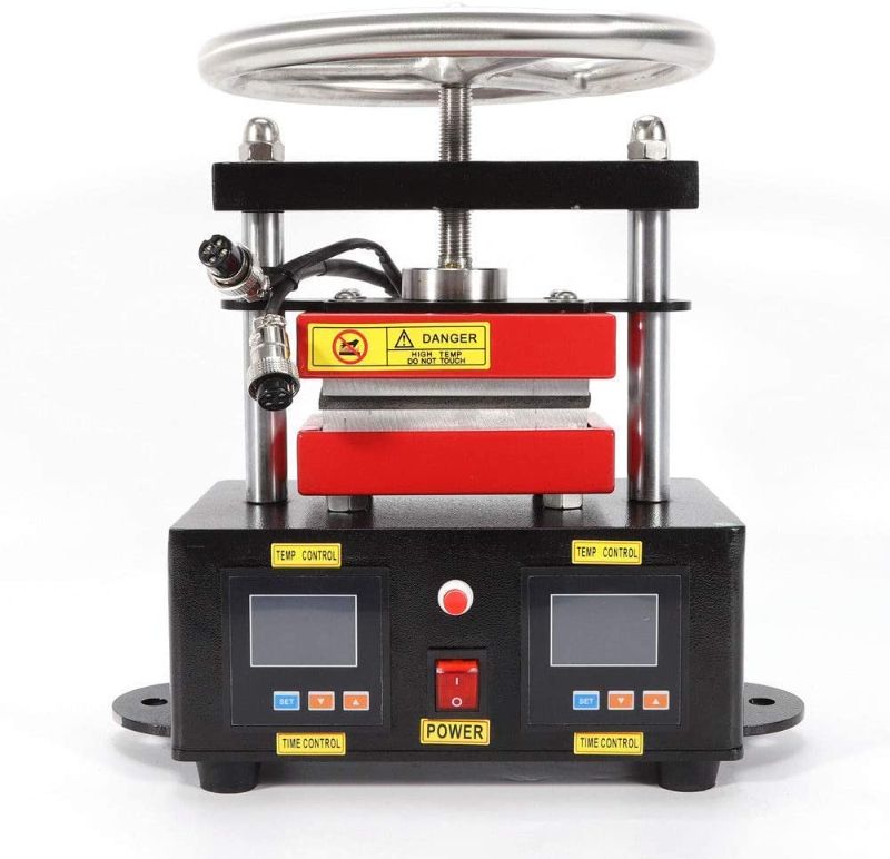 Photo 1 of 2000+ PSI Professional Handheld Press Dual Heated Plates (2.4"x4.7") Heat Press Machine Pro
