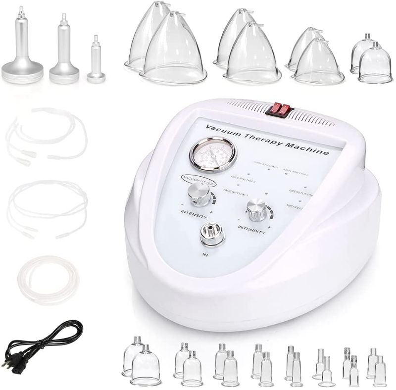 Photo 1 of Body Face Massage Shaping Enhancement Vacuum Machine,[USA Stock],with New Large Cups Body Beauty Tools
