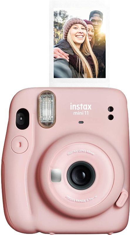 Photo 1 of Fujifilm Instax Mini 11 Instant Camera - Blush Pink
