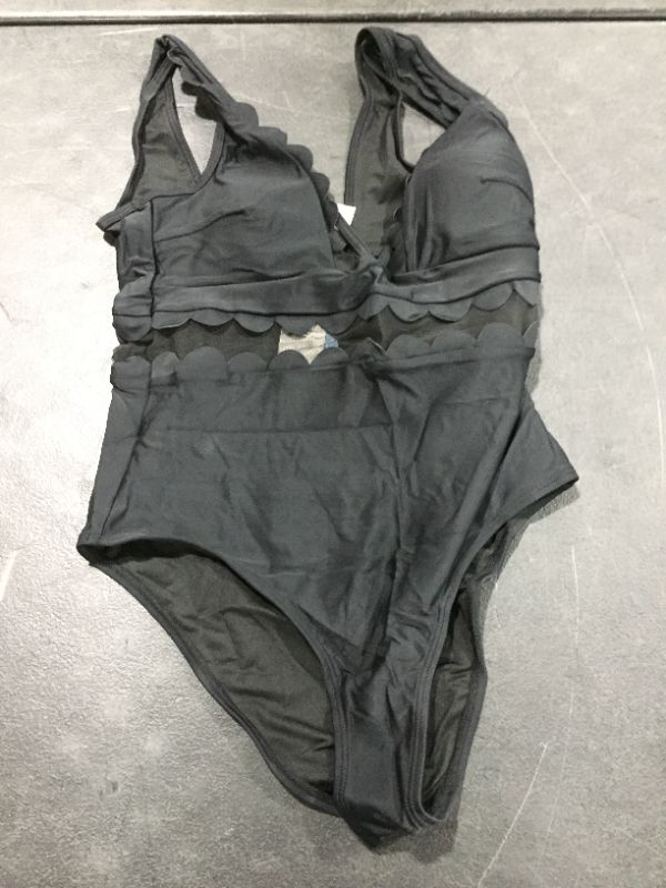 Photo 1 of Cupshe 1 Piece Black Bathing Suit 