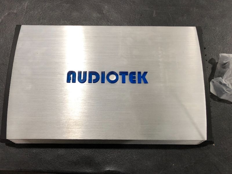 Photo 2 of Audiotek AT5000S 2 Channel Stereo Car Amplifier - 5000 Watts, 2 Ohm Stable, LED Indicator, Full Range, Bass Knob Included, Great for Speakers and Subwoofers
