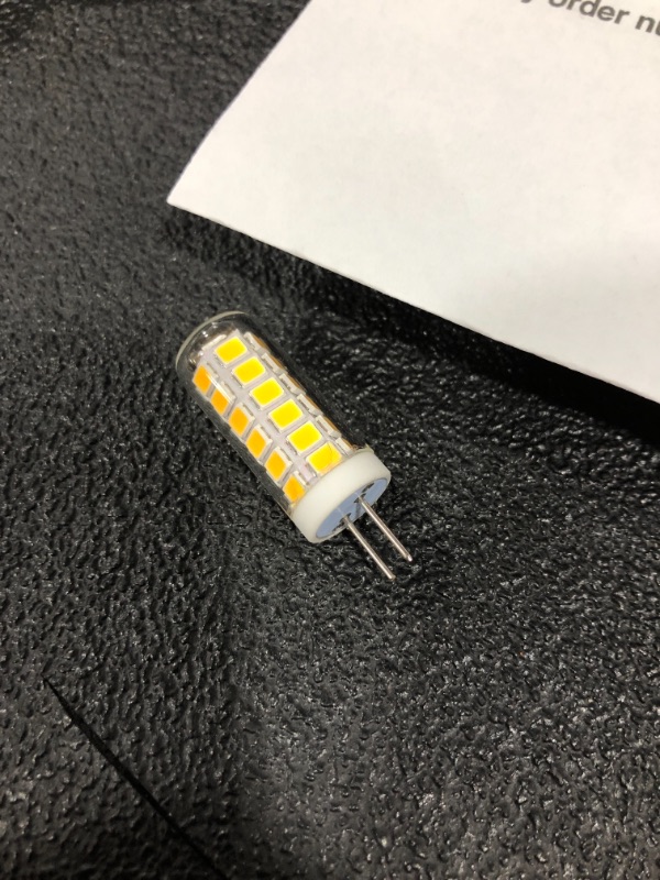 Photo 3 of 2pk | 6pcs G4 LED T4 3W White/Warm White 39-2835SMD Lamp 110V 120V Ceramic Light