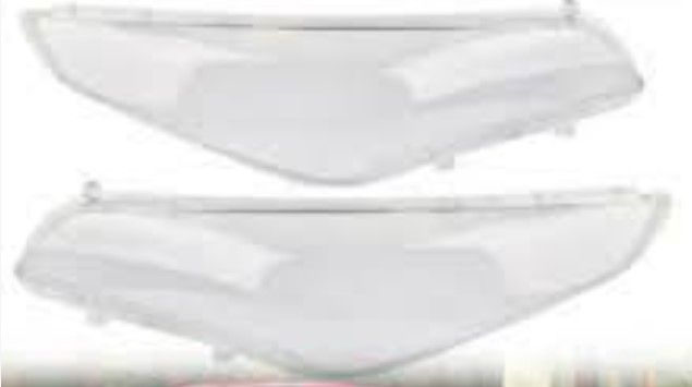 Photo 1 of 1 Pair Car Headlight Lens Clear Lampshade Cover 