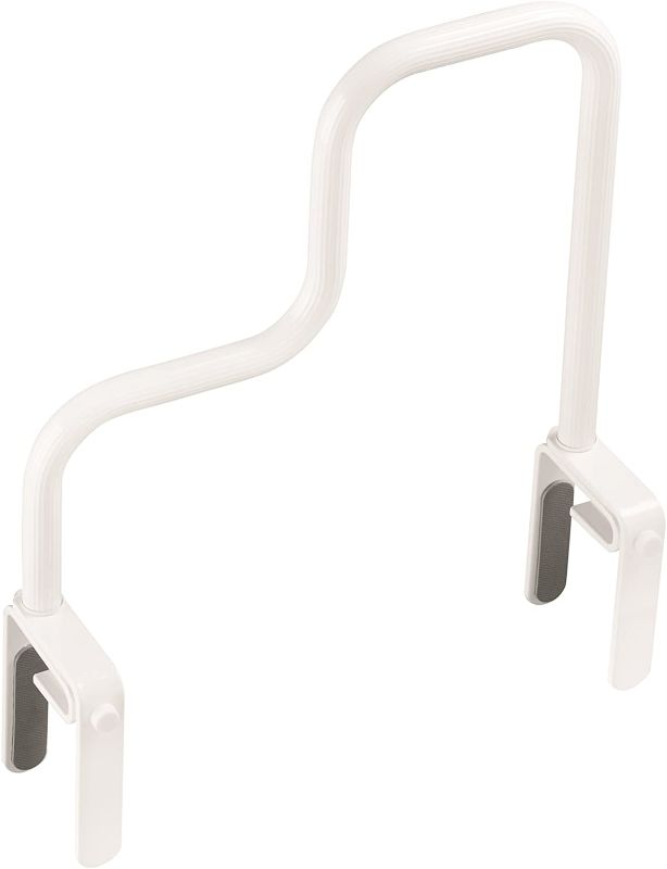 Photo 1 of Delta Faucet DF585 WHT Multi Grip Tub Bar, White
