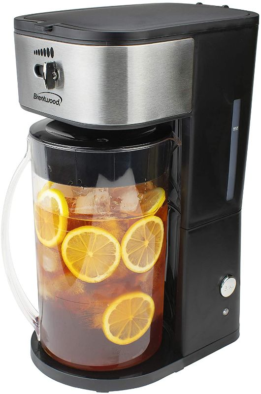 Photo 1 of Brentwood KT-2150BK Iced Tea and Coffee Maker with 64 Ounce Pitcher, Black
