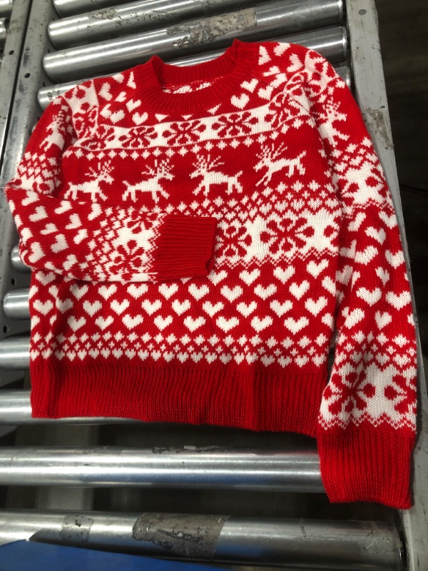 Photo 1 of S Red Christmas sweater 