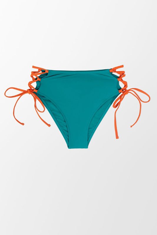 Photo 1 of Monroe Lace-Up Side Bikini Bottom L