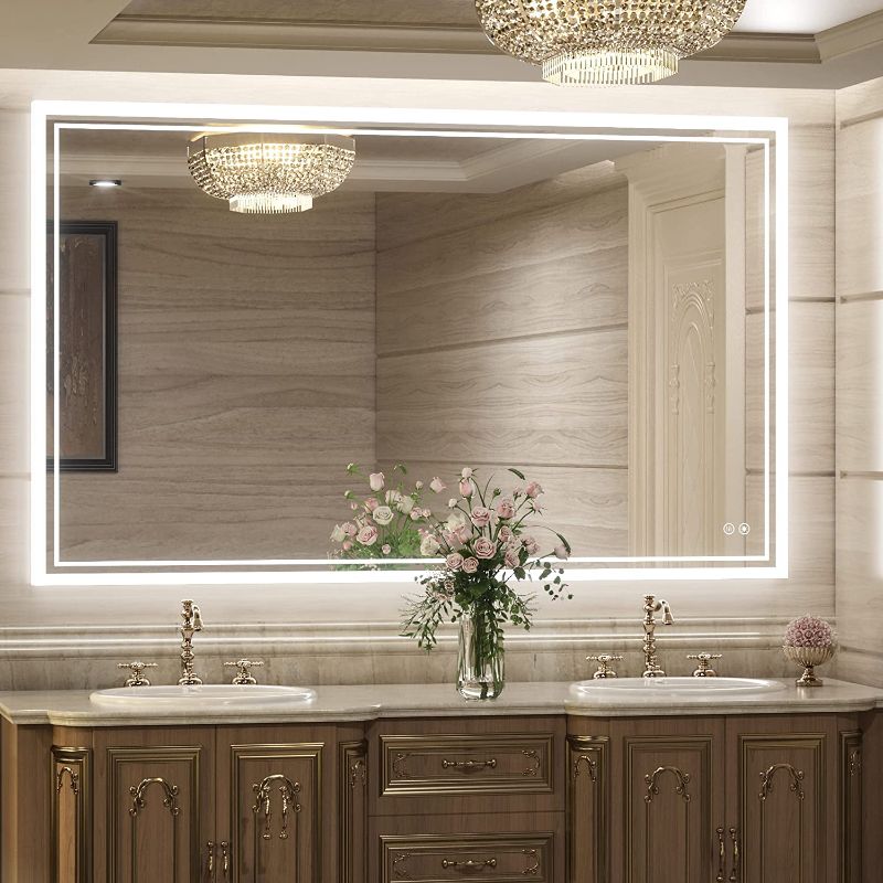 Photo 1 of 35IN X 24IN LED Bathroom Vanity Mirror
