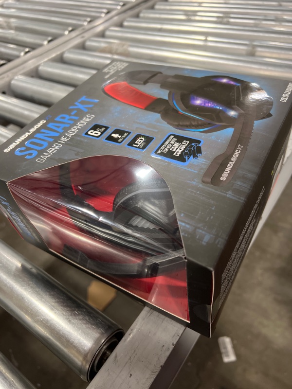 Photo 1 of SOUNDLOGIC XT Sonar-XT Gaming Headphones with LED Lights & Built-in MIC
