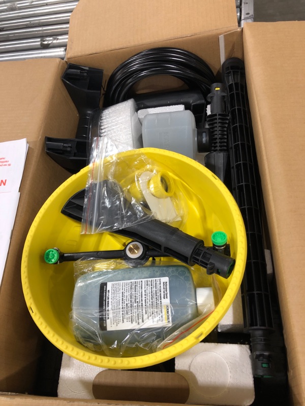 Photo 1 of Karcher 1.602-317.0 K2 Car & Home Kit Electric Power Pressure Washer, 1600 PSI, 1, Yellow
