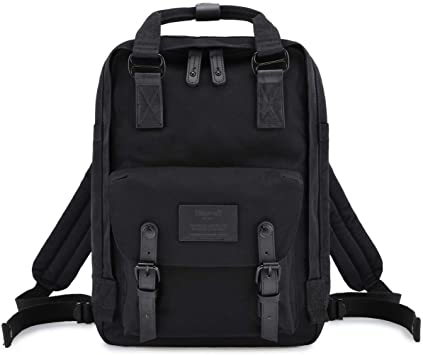 Photo 1 of Himawari Backpack Laptop Backpack College Backpack School Bag 14.9 inch Travel Backpack for Women and Men,Fits 13-inch Laptop (Noble Black)

