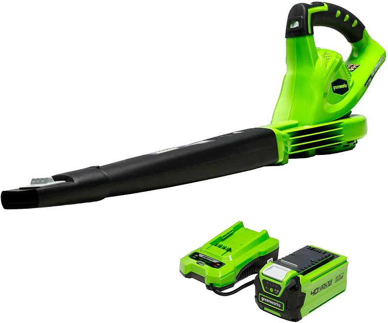 Photo 1 of Greenworks 40V (150 MPH) Cordless Leaf Blower