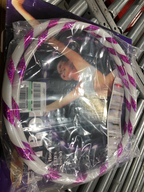 Photo 2 of Hula Hoop Fitbody with 70 cm Diameter 22 LED (Purple)