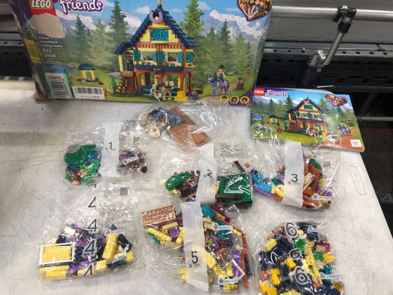 Photo 2 of LEGO Friends Forest Horseback Riding Center 41683 Building Kit; Makes an Entertaining Gift; New 2021 (511 Pieces)
