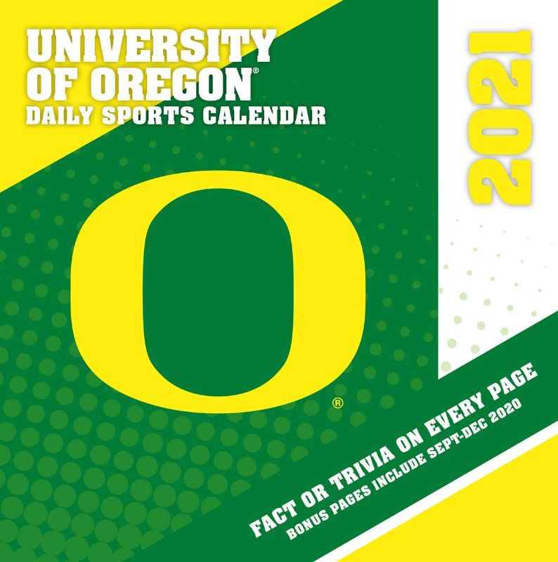 Photo 1 of TURNER SPORTS Oregon Ducks 2021 Box Calendar (21998051392)
