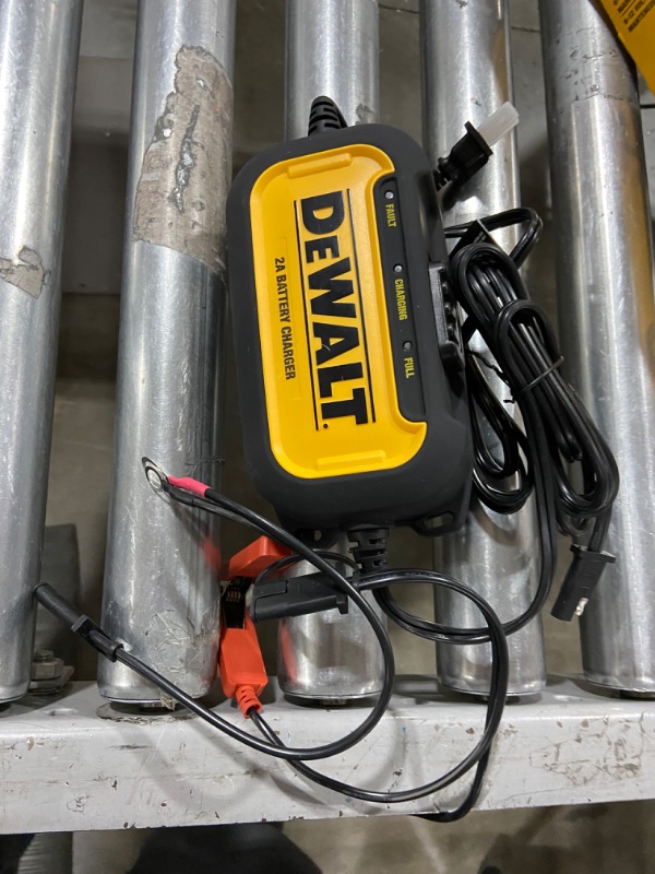 Photo 2 of DeWalt - DXAEC2 - Professional 2 Amp Automotive Battery Charger and Maintainer
