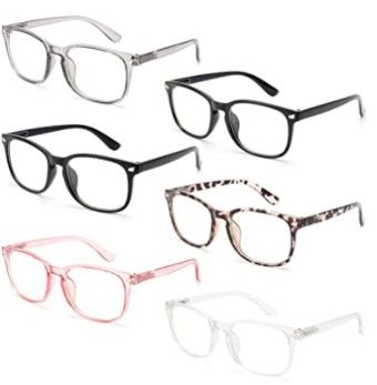 Photo 1 of Axot Reading Glasses 6 Pack, Anti Glare/Eye Strain/Headache/UV Fashion Computer Glasses for Women Men
