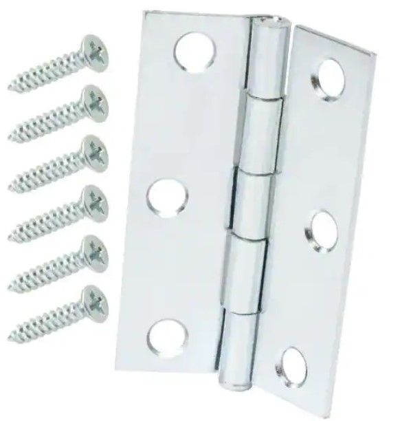 Photo 1 of 13 PACK- Everbilt 2-1/2 in. Zinc Plated Narrow Utility Hinges (2-Pack)