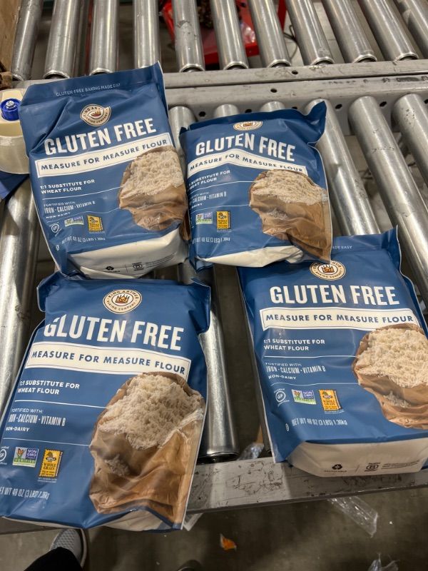 Photo 1 of King Arthur Measure for Measure Gluten-free Flour 5 lbs., 4 Pack
BEST BY: 01/04/2022
