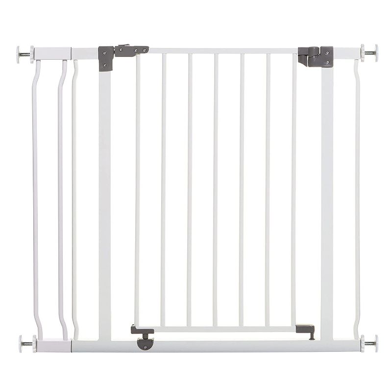 Photo 1 of Dreambaby Liberty Walk Thru Auto Close Baby Safety Gate with Stay Open Feature, Fits 29.5-36.5 inch Openings, Pressure Mounted Security Gates - Model L776