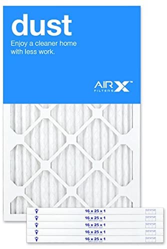 Photo 1 of AIRx DUST 16x25x1 MERV 8 Pleated Air Filter - Made in the USA - Box of 6