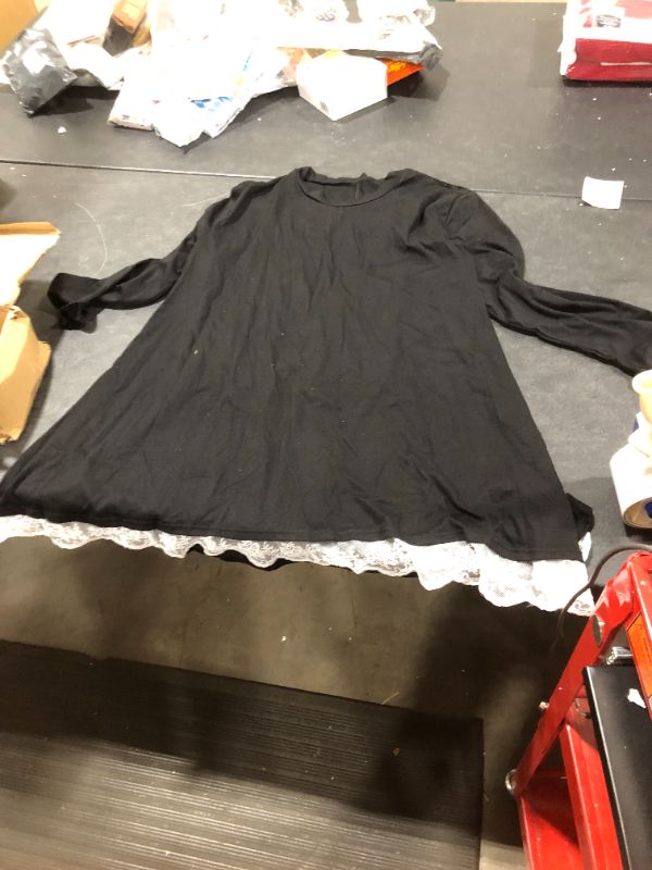 Photo 1 of Black Long Sleeve Top, 2XL