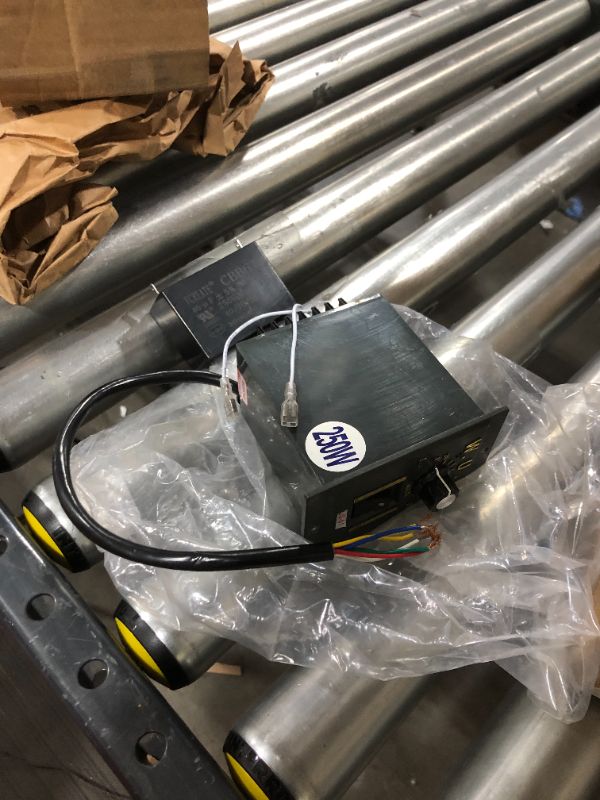 Photo 1 of 110V 250W Ac Gear Motor Electric Single-phase Motor Gear Motor Electric Variable Speed Adjustable Controller Governor Reduction Ratio 1:5 Geared Motor Adjustable Speed Controller Rated Speed 0-270RPM
