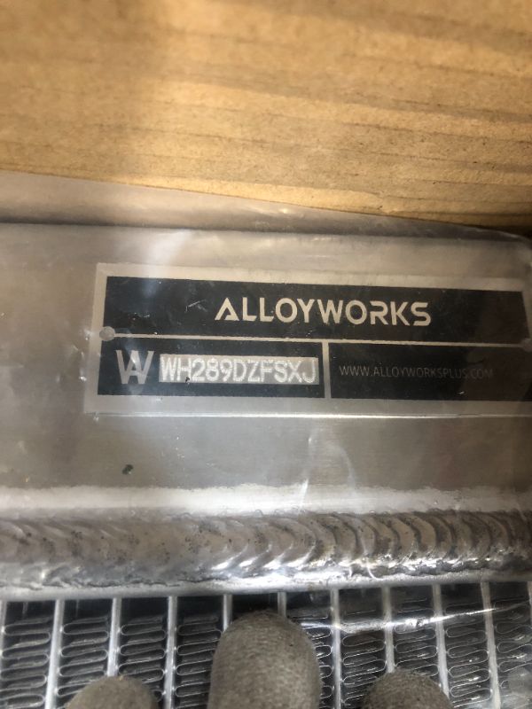 Photo 4 of ALLOYWORKS 3 Row All Aluminum Radiator+Shroud Fan+Thermostat For 1972-1986 Jeep CJ CJ5 CJ6 CJ7 Scrambler 3.8L 4.2L 5.0L L4 L6
