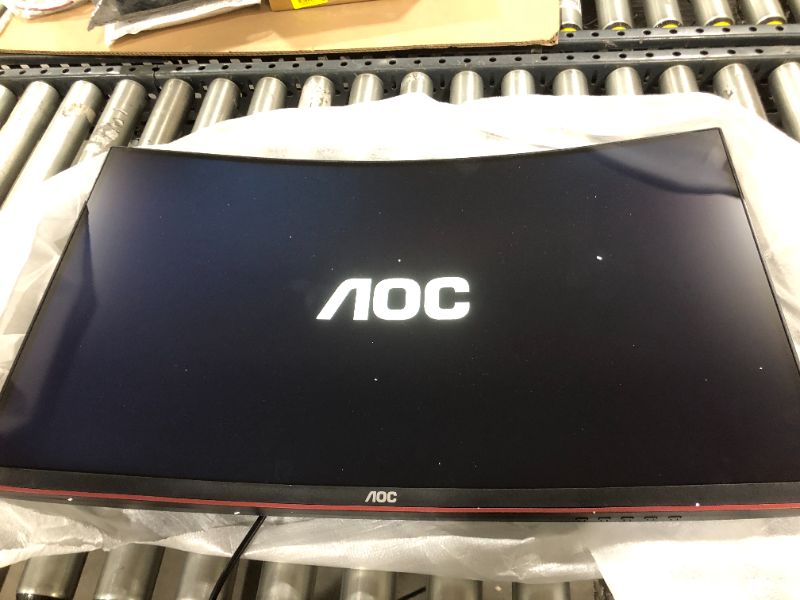 Photo 2 of AOC CQ32G1 31.5" Curved Frameless Gaming Monitor, Quad HD 2560x1440, VA panel, 4 ms Response Time, MPRT, 144Hz, FreeSync, DisplayPort/HDMI/VGA, VESA, Black
