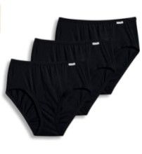 Photo 1 of Jockey Women's Underwear Plus Size Elance Hipster - 3 Pack
SIZE 6 BLACK