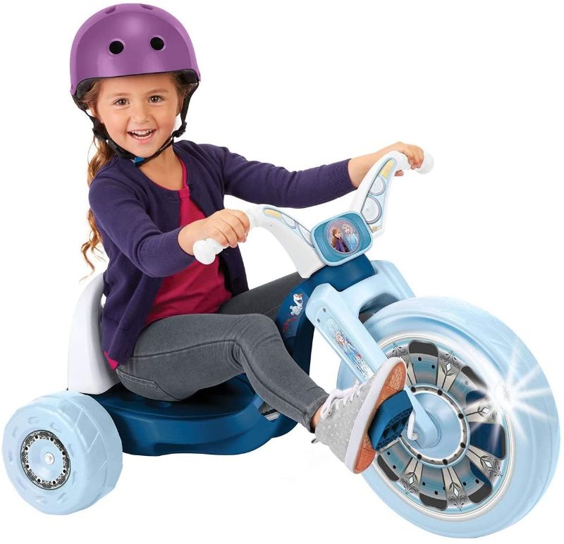 Photo 1 of Frozen 2 Fly Wheels 15" Cruiser Ride-On with 3 Position Adjustable Seat, Ages 3-7
